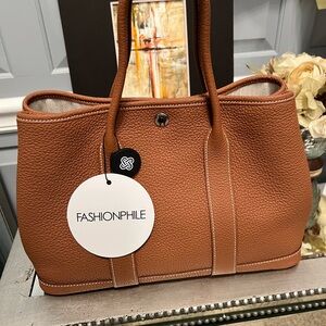 Authentic Gold Hermes Negonda Garden Party TPM 30. Excellent Condition.